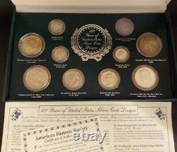 100 Years of United States Silver Coin Designs Really Unique Presentation SUPER