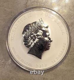 10oz Silver 999.9 Australian Lunar Year Of Dragon 2012 Bullion Coin Perth Mint