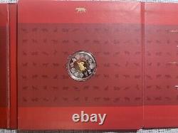 1998 $15 Year of the Tiger Sterling Silver Coin and Stamp Set