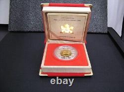 1998 The Year Of The Tigar Chinese Lunar Proof Silver Coin $15 Royal Mint Canada