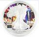 1 Oz Silver Coin 2023 American Eagle $1 New Years Eve Times Square In Capsule