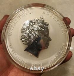 1kg Silver 999.9 Lunar Year Of Horse 2014 Bullion Coin (Perth Mint)