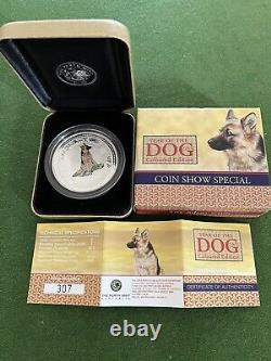 2006 Year of Dog 2oz $2 Silver Proof Coin Show Special- Only 750 Mintage