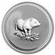 2007 Australia 1 Oz Silver Year Of The Pig Bu Sku #18512