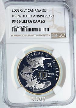 2008 CANADA Quebec City 100 Year SAMUEL CHAMPLAIN Proof SILVER $ Coin NGC i87844