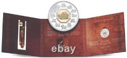 2009 Canada $15 Year of the Ox Sterling Silver Coin and Stamp Set New Sealed