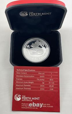 2010 Year of the Tiger Lunar Silver Coin Series II 1oz Silver Proof Coin 382