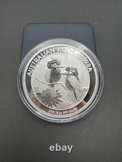 2011, 2012, 2013 Australia Kookaburra 10oz. 9999 Silver Coins 3 Years