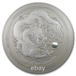 2012 Australia 10 kilo Silver Year of the Dragon BU (321.5 oz) SKU #63850
