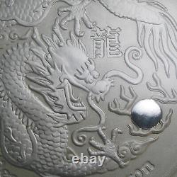 2012 Australia 10 kilo Silver Year of the Dragon BU (321.5 oz) SKU #63850