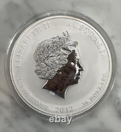 2012 Australia Lunar Coin 1 kilo 999 Silver Year of the Dragon 1 Kg Perth Mint