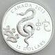 2013 $15 Year Of The Snake 1 Oz Pure Silver Coin In Asian Presentation Case Coa