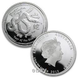 2013 Australia 3-Coin Silver Year of the Snake Proof Set SKU #71332