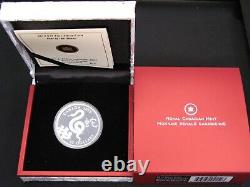 2013 The Year Of The Snake Chinese Lunar Silver Proof Coin $15 Royal Mint