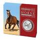 2014 $1 Lunar Year Of The Horse 1oz Silver High Relief Proof Coin