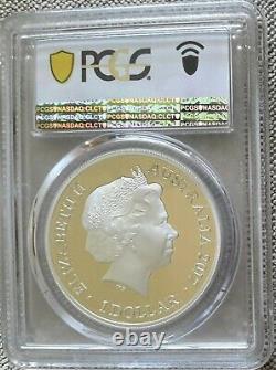 2017 Australia $1 Year of the Rooster Proof Silver Coin PCGS PR70 DCAM