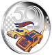 2018 50 Years Of Hot Wheels 1oz $1 Silver Proof Coin