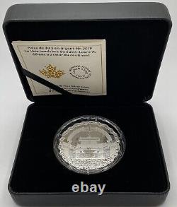2019 Canada 60 Years of Prominence St. Lawrence Seaway 2 Oz. Pure Silver Coin