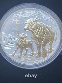 2020-2021-2022-2023- 1 oz Year of the Mouse-Ox-Tiger-Rabbit silver coin +Box III
