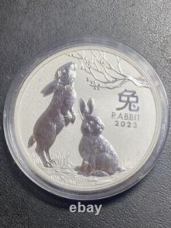 2020-2021-2022-2023- 1 oz Year of the Mouse-Ox-Tiger-Rabbit silver coin +Box III