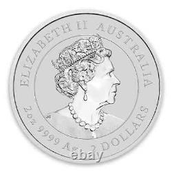 2020 2oz Perth Mint Lunar Series Year of the Mouse Silver Coin