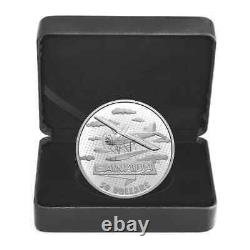 2021 $50 Fine Silver Coin The First 100 Years Of Confederation Canada Wings
