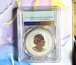 2021-P AUSTRALIA 1 Ounce Silver Coin Year Of The OX High Relief MS-70
