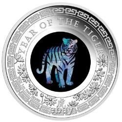 2022 Australia Opal Lunar Year of the Tiger 1oz Silver Coin NGC PF 70 UCAM