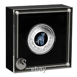 2022 Australian Opal Lunar Series Year of the Tiger 1oz Silver Proof Coin