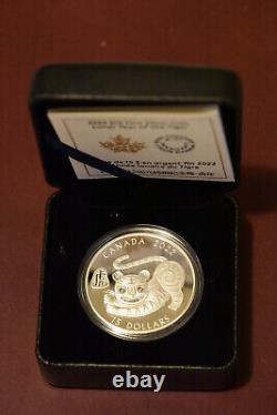 2022 Canada $15 Chinese Lunar Year of the Tiger silver coin #1 of 12