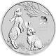 2023 Australia Lunar Year Of The Rabbit Series Iii 2oz. 999 Silver Coin