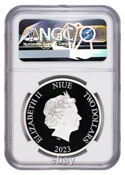 2023 Bugs Bunny NGC PF70 Lunar Year of the Rabbit 1oz Silver Coin Low Mintage