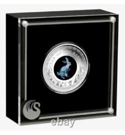 2023 Opal Lunar Series-Year of the Rabbit 1oz Silver Proof Coin