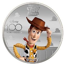 2023 Solomon Islands Toy Story Disney 100 Years of Wonder Proof 1 oz Silver Coin