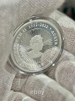 2024 Australia Opal Lunar Year of the Dragon 1oz Silver Proof Coin