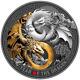 2024 Cameroon Lunar Year Of The Dragon Proof Silver Coin 500 Francs