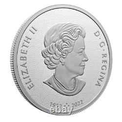 2024 Canada $15 Dollars Lunar Year of DRAGON 1 Oz Pure Silver Coin, 2024