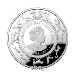 2024 Royal Australian Mint Lunar Year of the Dragon $5 Silver Domed Coin