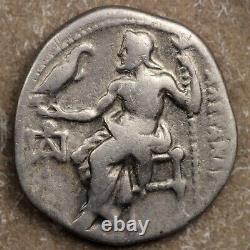 2200+ Year Old Genuine Alexander the Great Ancient Greek Silver Drachm Coin