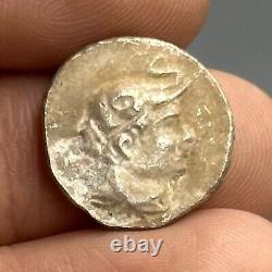 Ancient Roman Silver Coin With King Image 2000+ Years Old