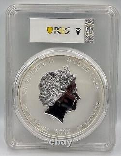 Australia 2012 Lunar II Year Of The Dragon Silver 1 KG Coin Pcgs Ms69