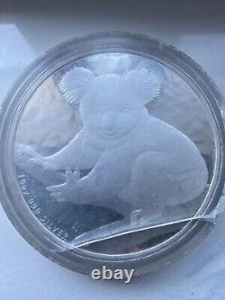 Australia Perth Mint Year 2009 Silver Koala Coin BU 999 Lunar Bullion 10 Oz