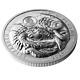 Canada Extra High Relief (ehr) $50 Dollars Silver Coin, Year Of Dragon 2024