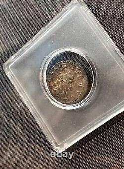Gallienus Augustus Roman Silver Coin 1600 Years Old Framed