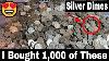 I Bought A Bag Of 1 000 Silver Dimes Junk Silver Purchase And Hunt
