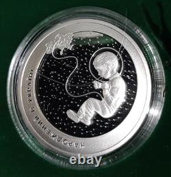 New SILVER Ukrainian coin 5 HRYVEN Born in Ukraine year 2023. SILVER 1/2 Oz