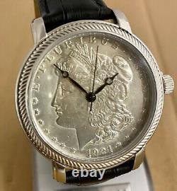 Personalized Gen. Morgan Dollar Watch (Lady Liberty 1878 to 1921) PRICE REDUCED