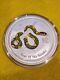 Perth Mint 2 Oz Lunar Year Of The Snake 2013 Series Ii Silver Coin Coloured