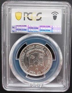 Philippines Silver 1/2 Half Peso Unc Coin 1961 Year Km#191 Jose Rizal Pcgs Ms64