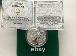 Ukraine, 5 UAH, Horse, silver coin 2019 year